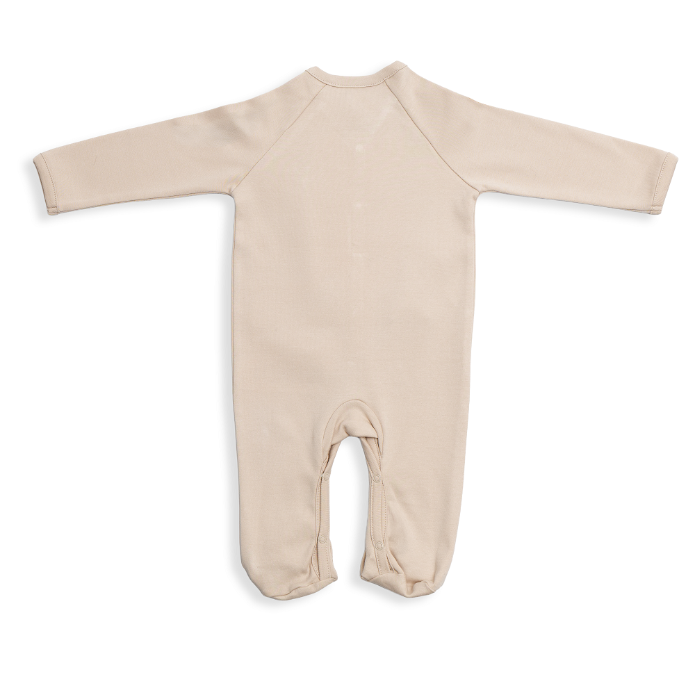 Long Sleeve Footed Baby Sleeper with Front Snaps