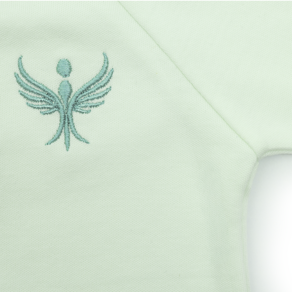 Long Sleeve Footed Baby Sleeper with Front Snaps