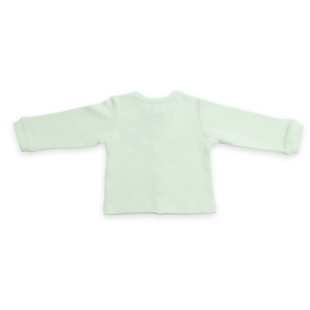 Long Sleeve Baby Top and Bottom Set with Front Snaps